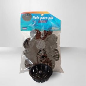 Ralo para pia PVC + Inox